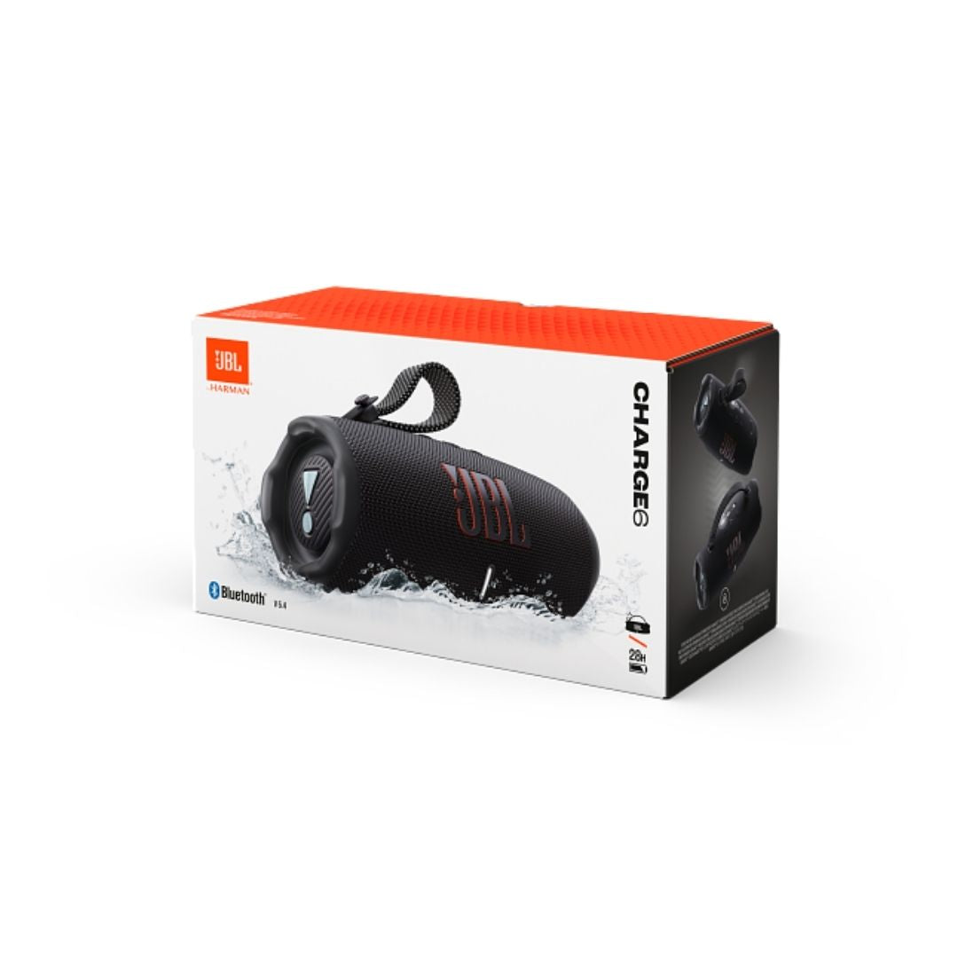 JBL Charge 6 Φορητό Ηχείο Μαύρο